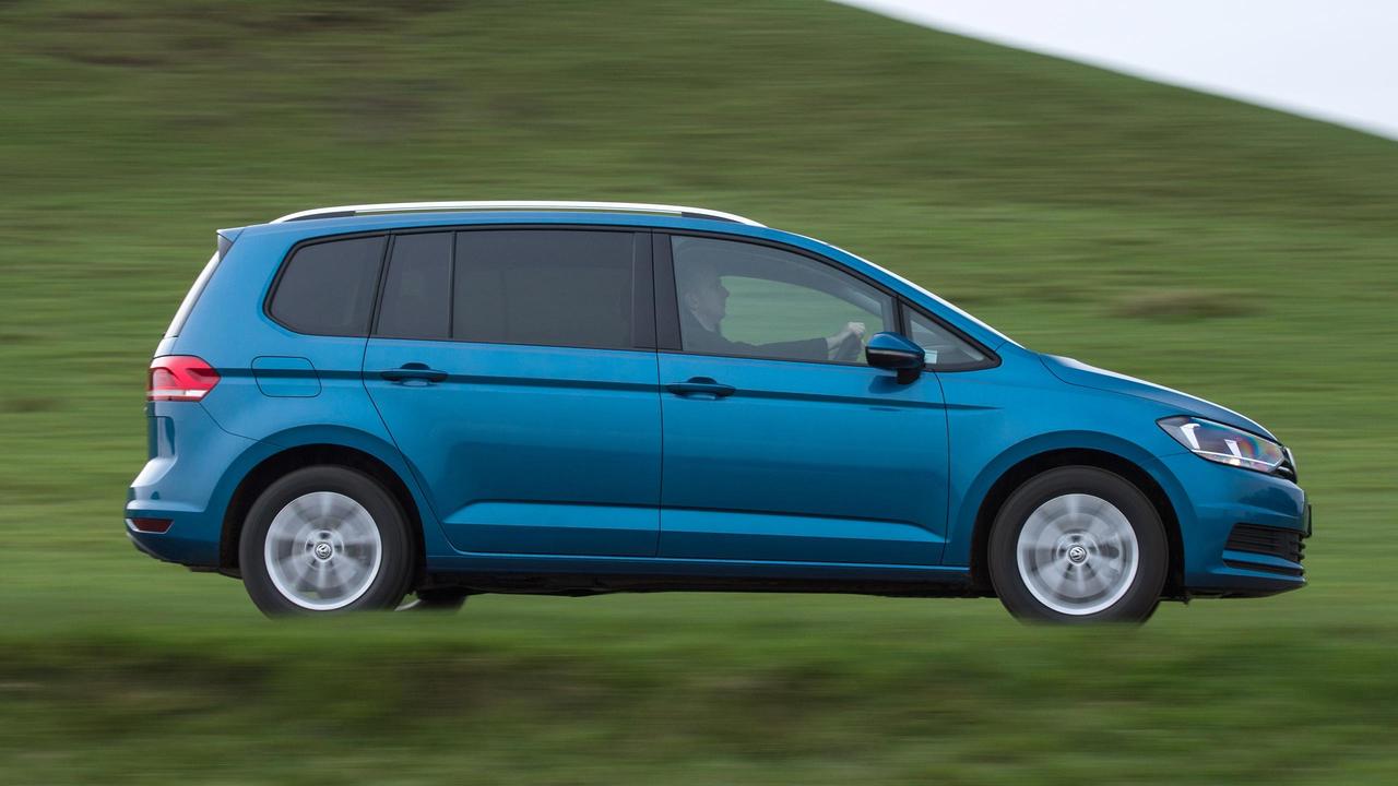 Volkswagen Touran driving side view