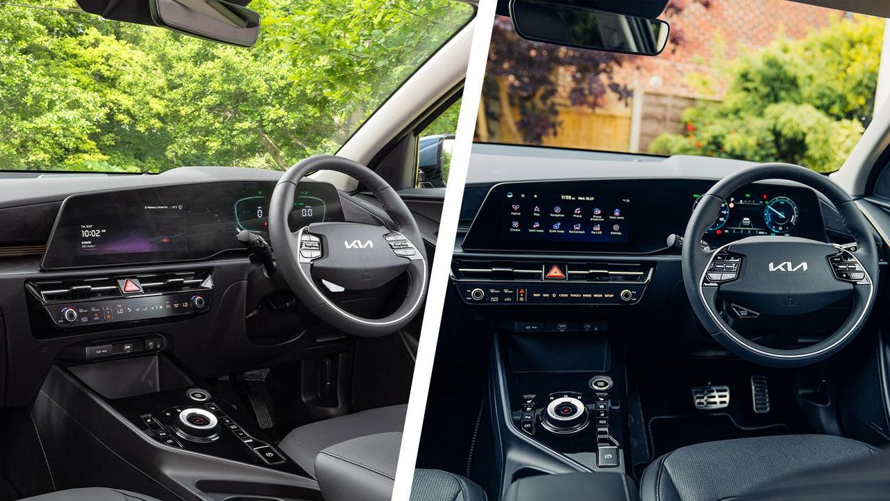 Kia Niro 3 vs 4 interior