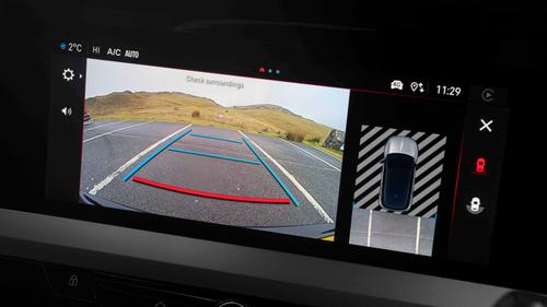 Vauxhall Mokka reversing camera