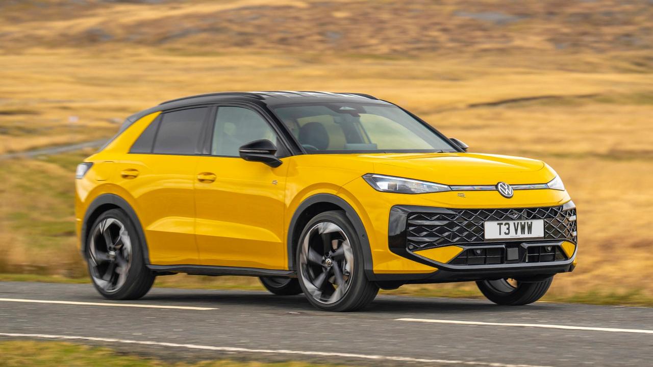 Volkswagen T-Roc in yellow