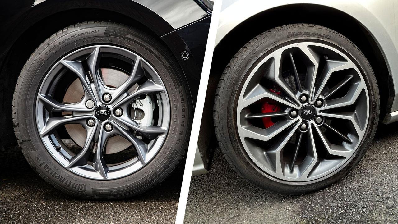 Ford Focus ST-Line vs ST-Line X wheel