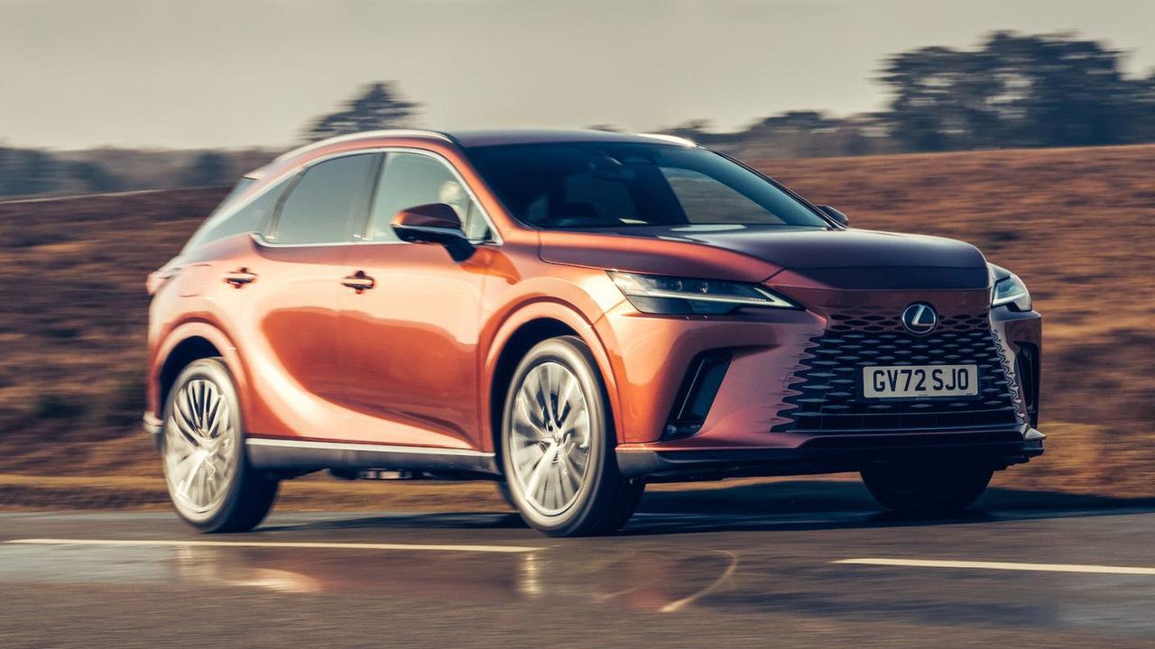 Lexus RX driving