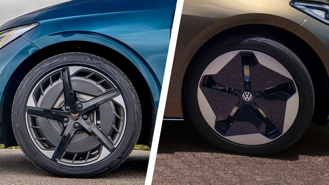 Cupra Born vs Volkswagen ID.3 wheels