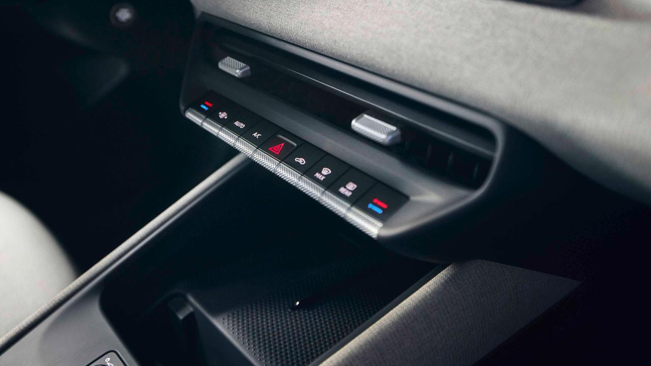VW ID. Polo climate control buttons