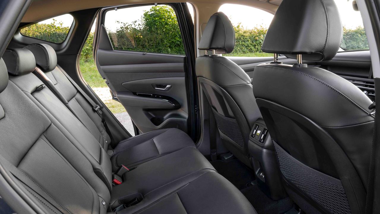 Hyundai Tucson review rear seats