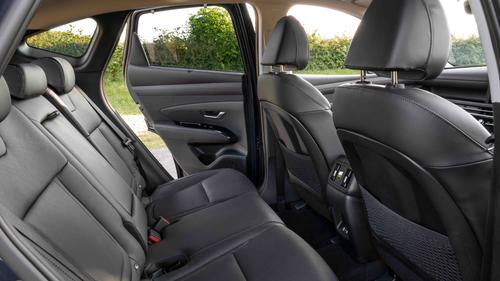 Hyundai Tucson review rear seats