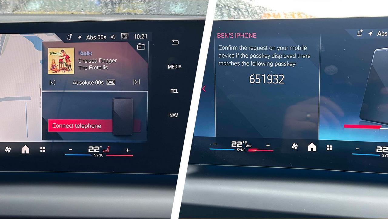 BMW 1 Series Bluetooth connection