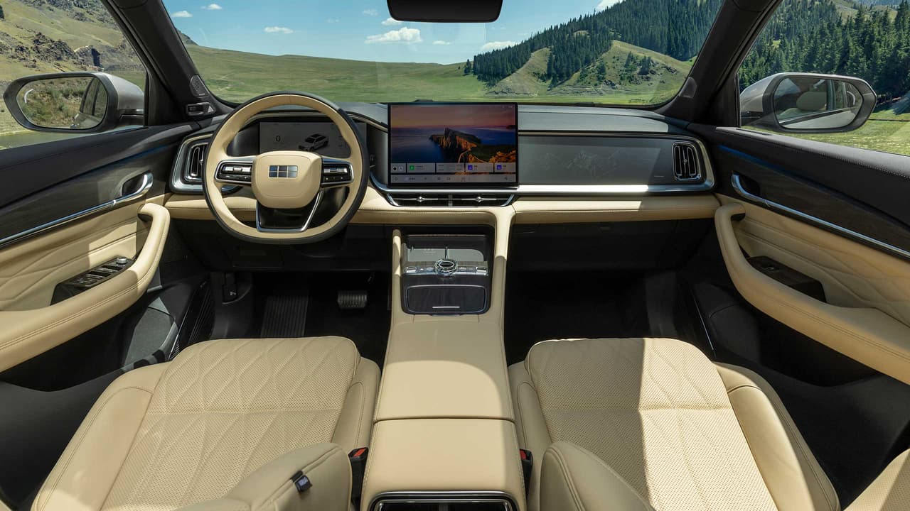 Geely Monjaro interior