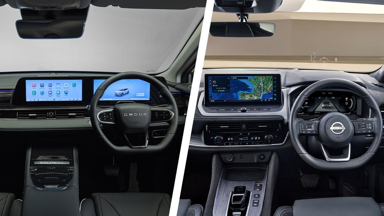 Omoda 5 vs Nissan Qashqai interior