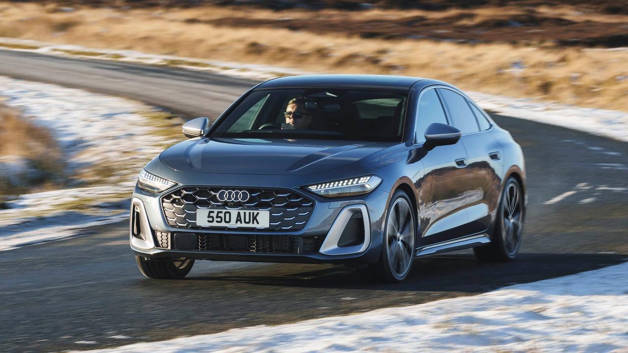 Audi S5 saloon driving