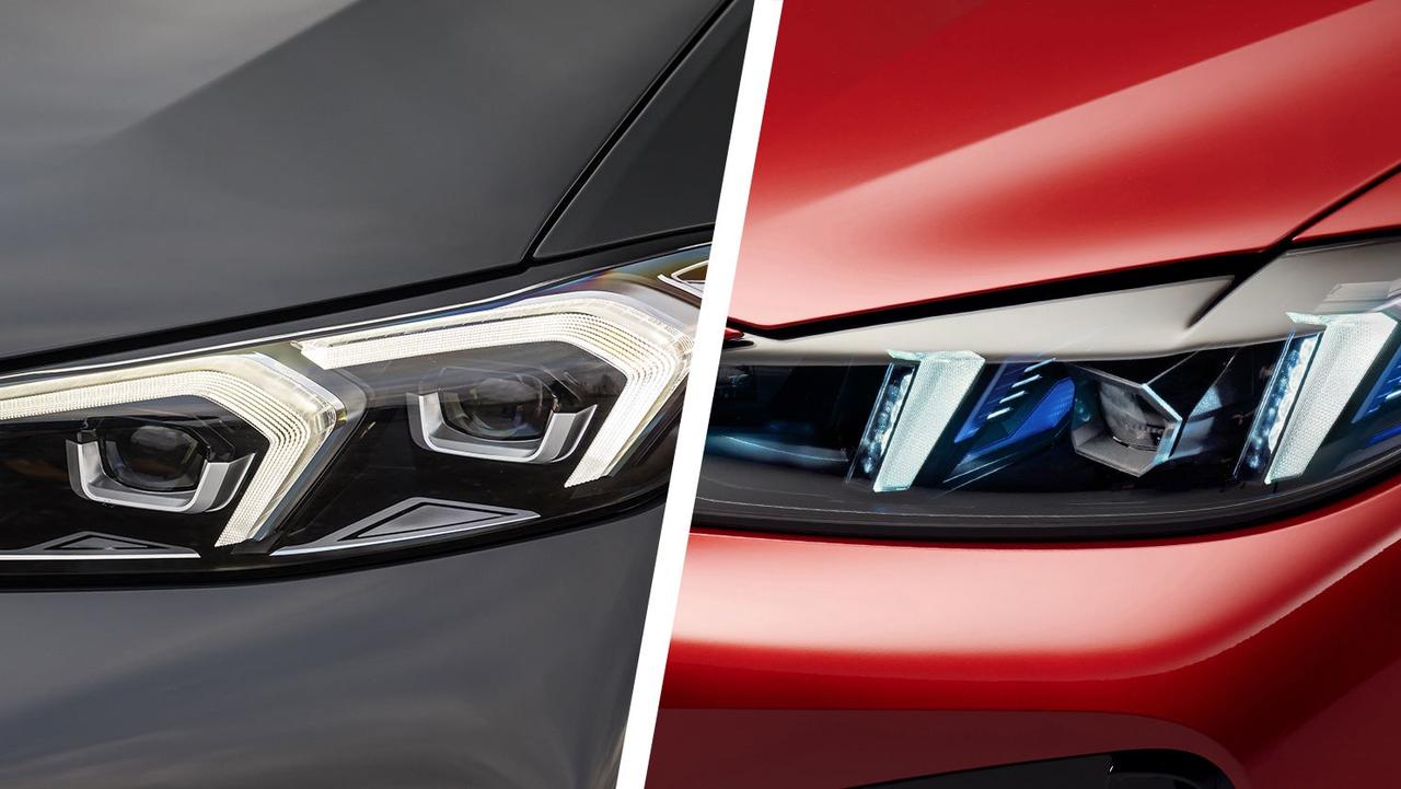 BMW 3 Series vs 4 Series – headlight detail
