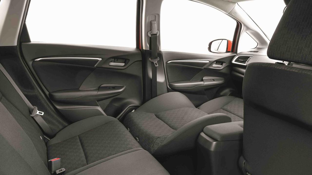 Honda Jazz with fold-down front passenger seat