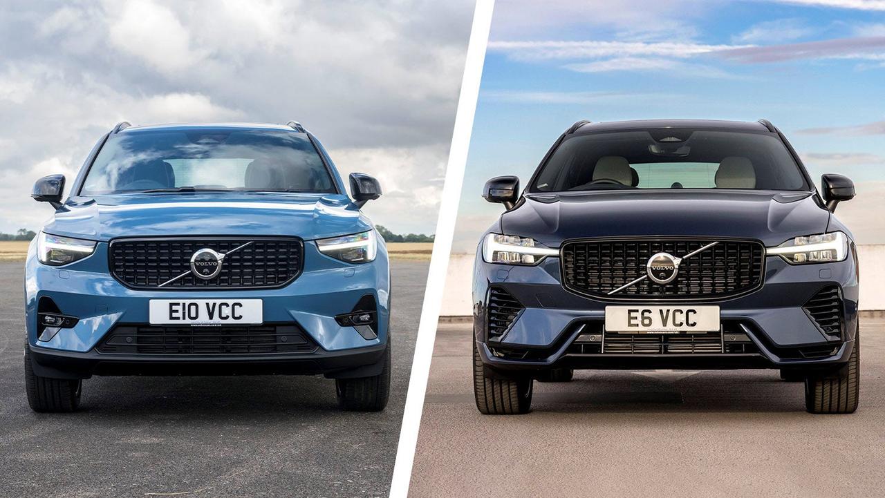 Volvo XC40 vs XC60 – front