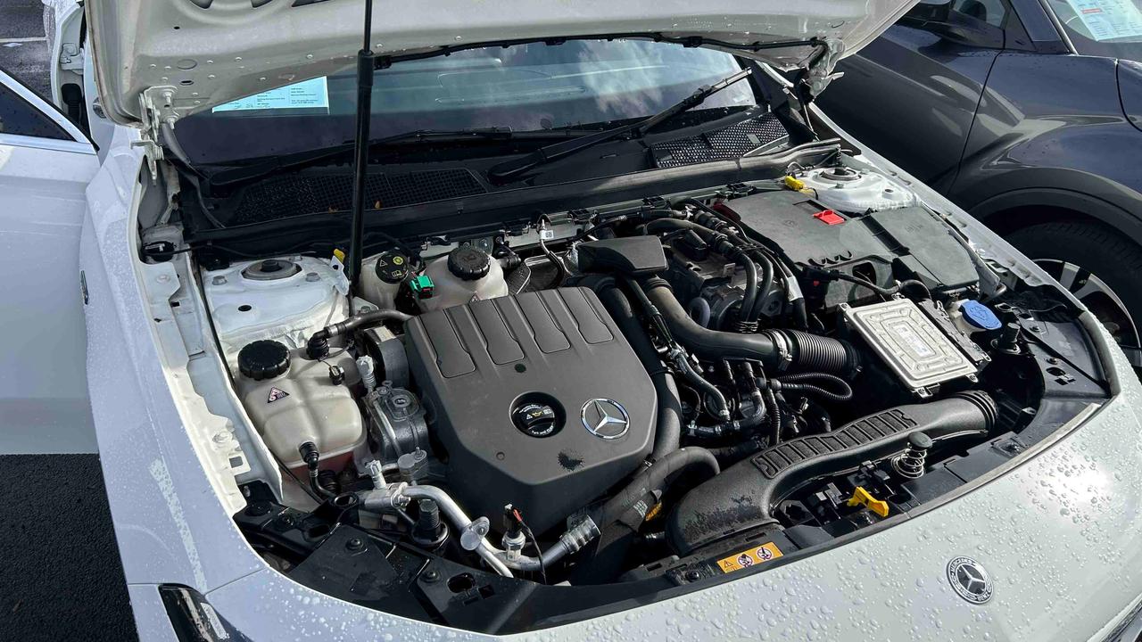 Mercedes A-Class engine bay