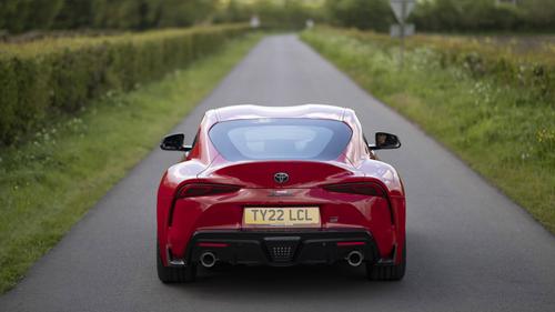 Toyota GR Supra rear view