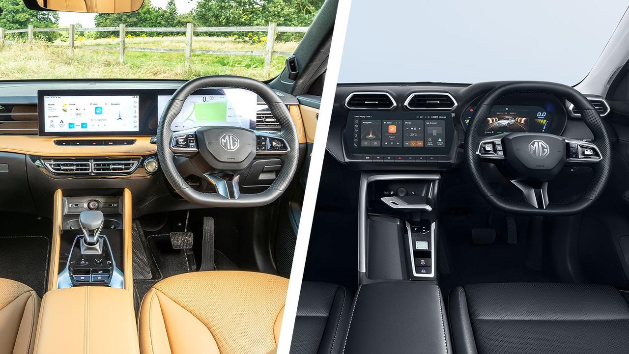 MG HS vs ZS interior