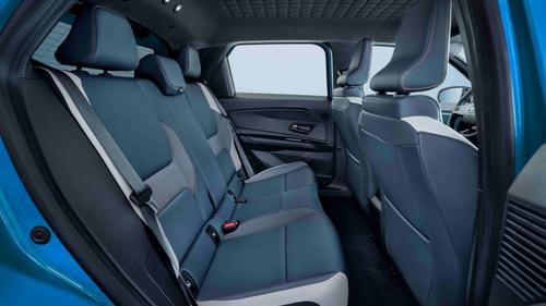 Nissan Micra EV rear seats