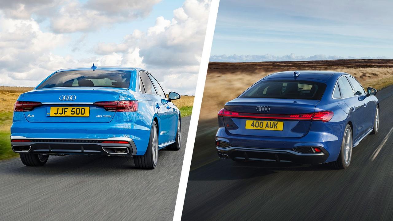 Audi A4 vs A5 rear