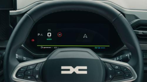 Dacia Bigster driver's display