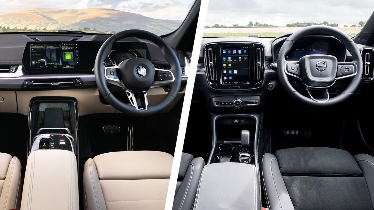 BMW X1 vs Volvo XC40 interior