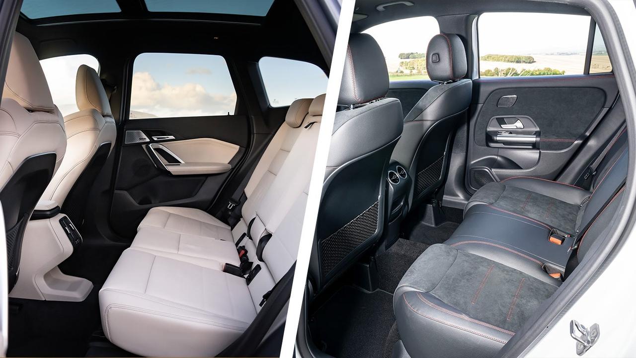 BMW X1 vs Mercedes GLA rear seats