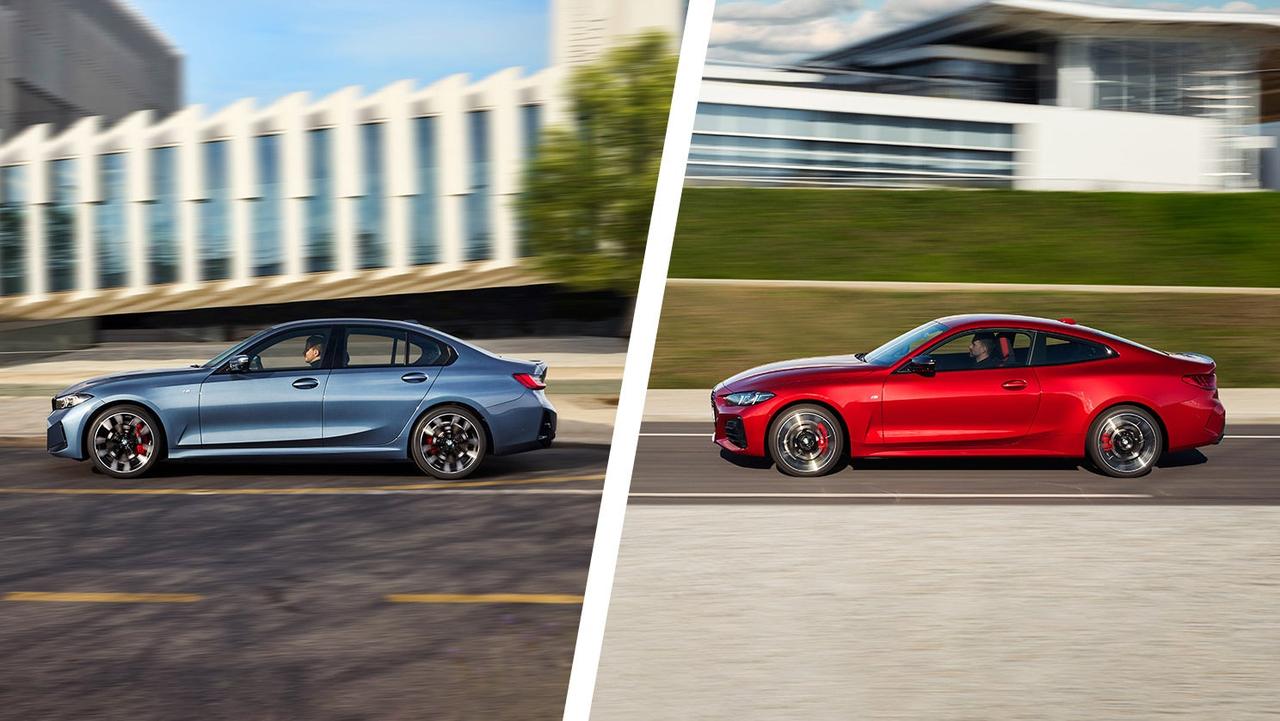 BMW 3 Series vs 4 Series – side