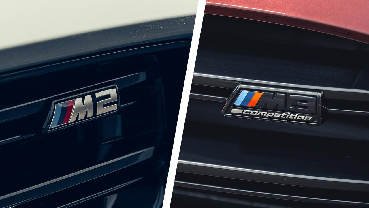 BMW M2 vs M3 – badge detail