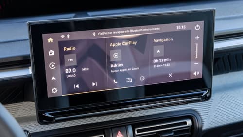 Citroen C3 Aircross touchscreen