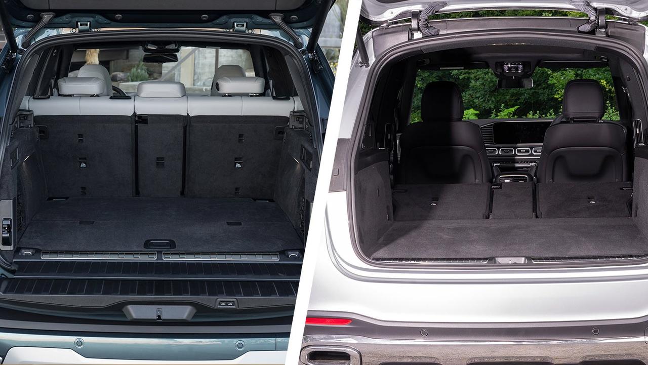 BMW X5 vs Mercedes GLE boot