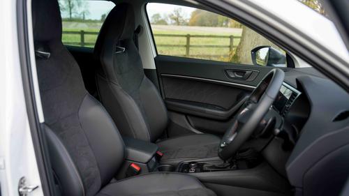 Cupra Ateca front seats