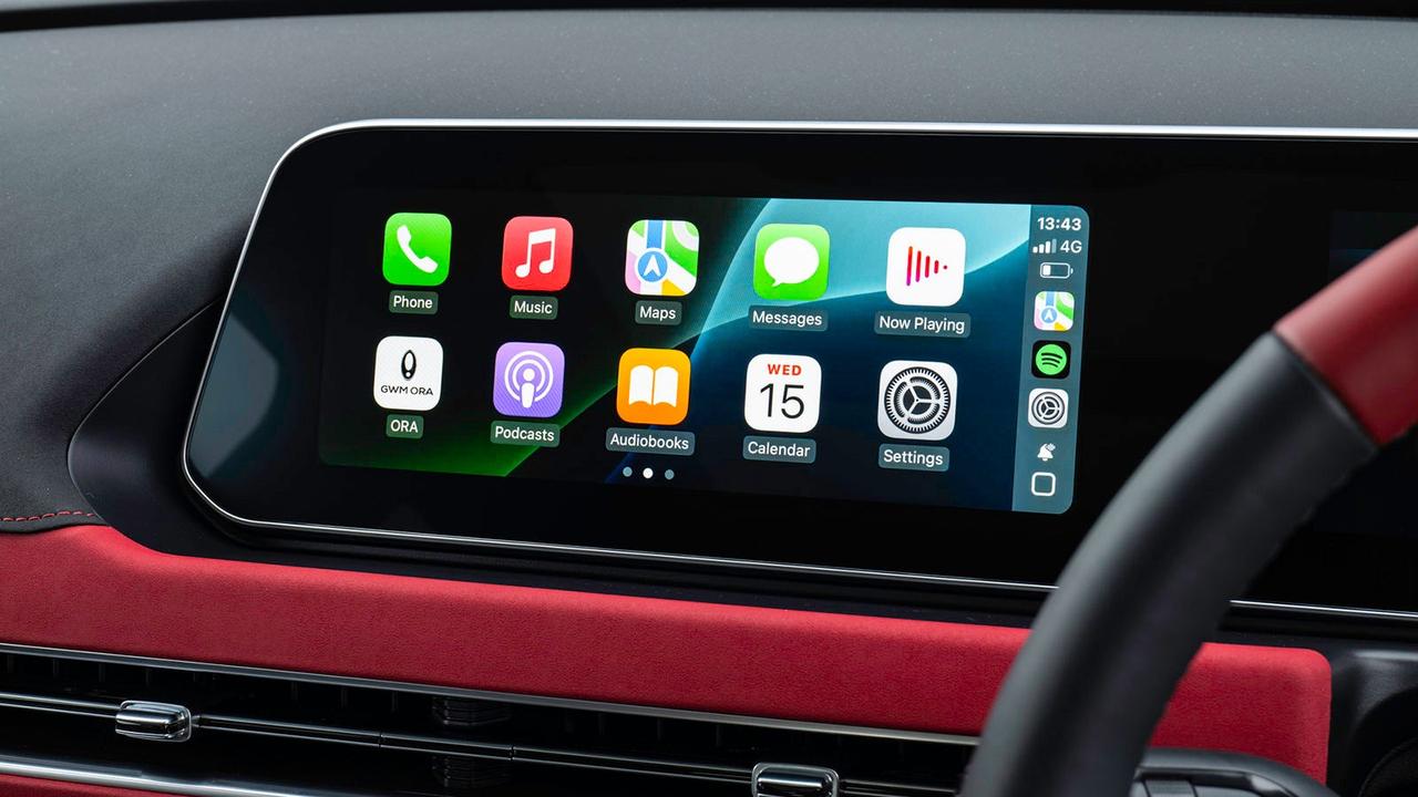 Ora 03 review infotainment system