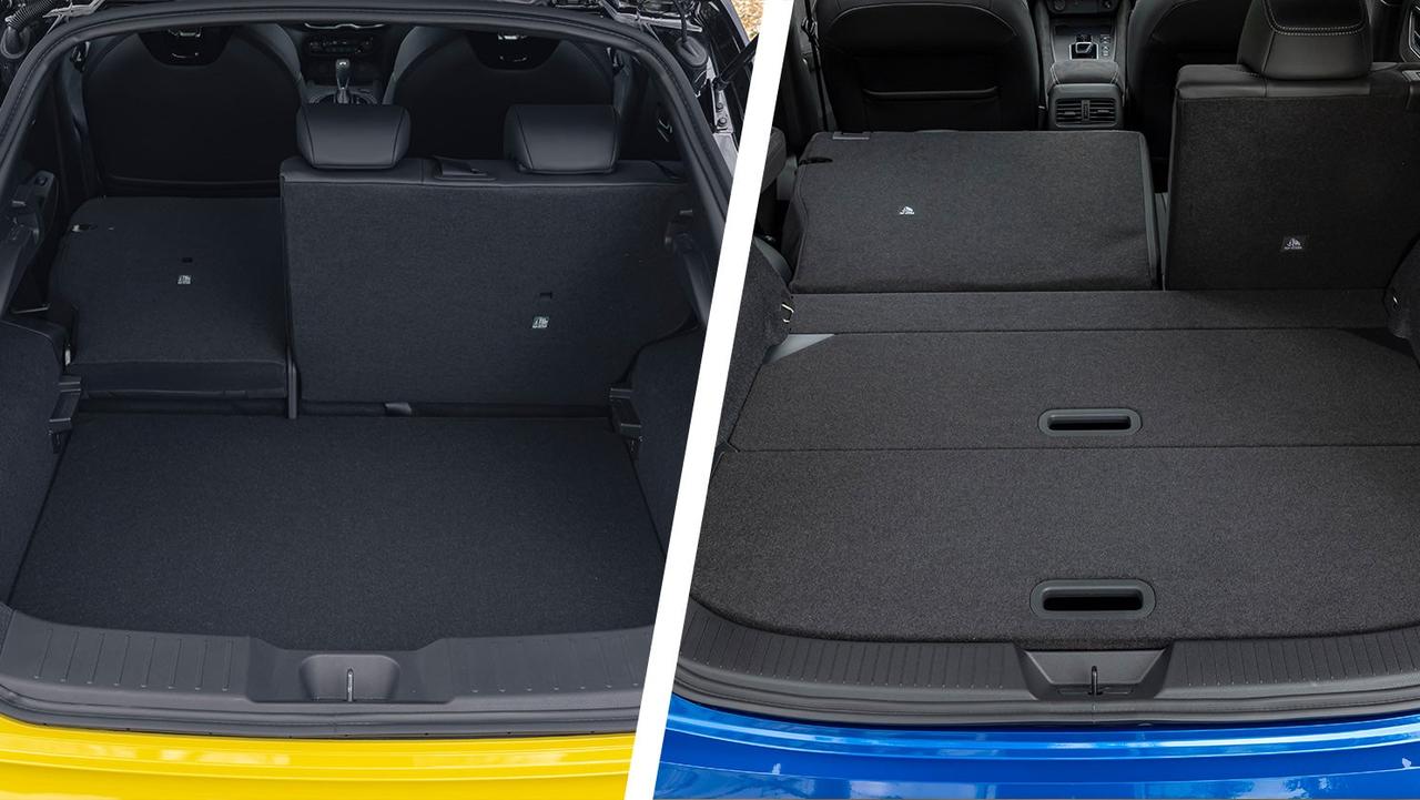 Nissan Juke vs Qashqai boot