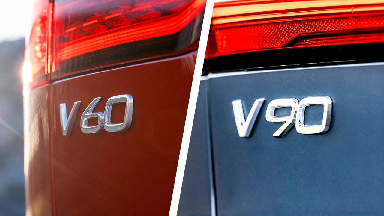 Volvo V60 vs V90 – badge detail
