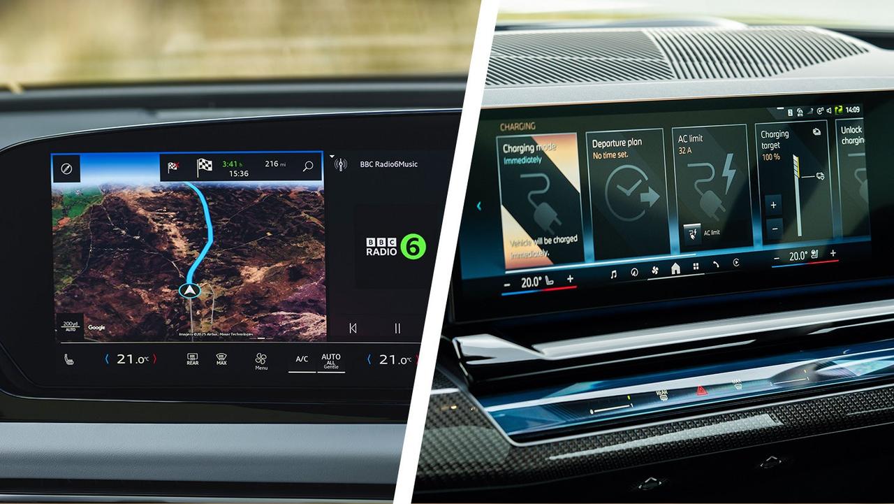 Audi A6 vs BMW 5 Series touchscreen
