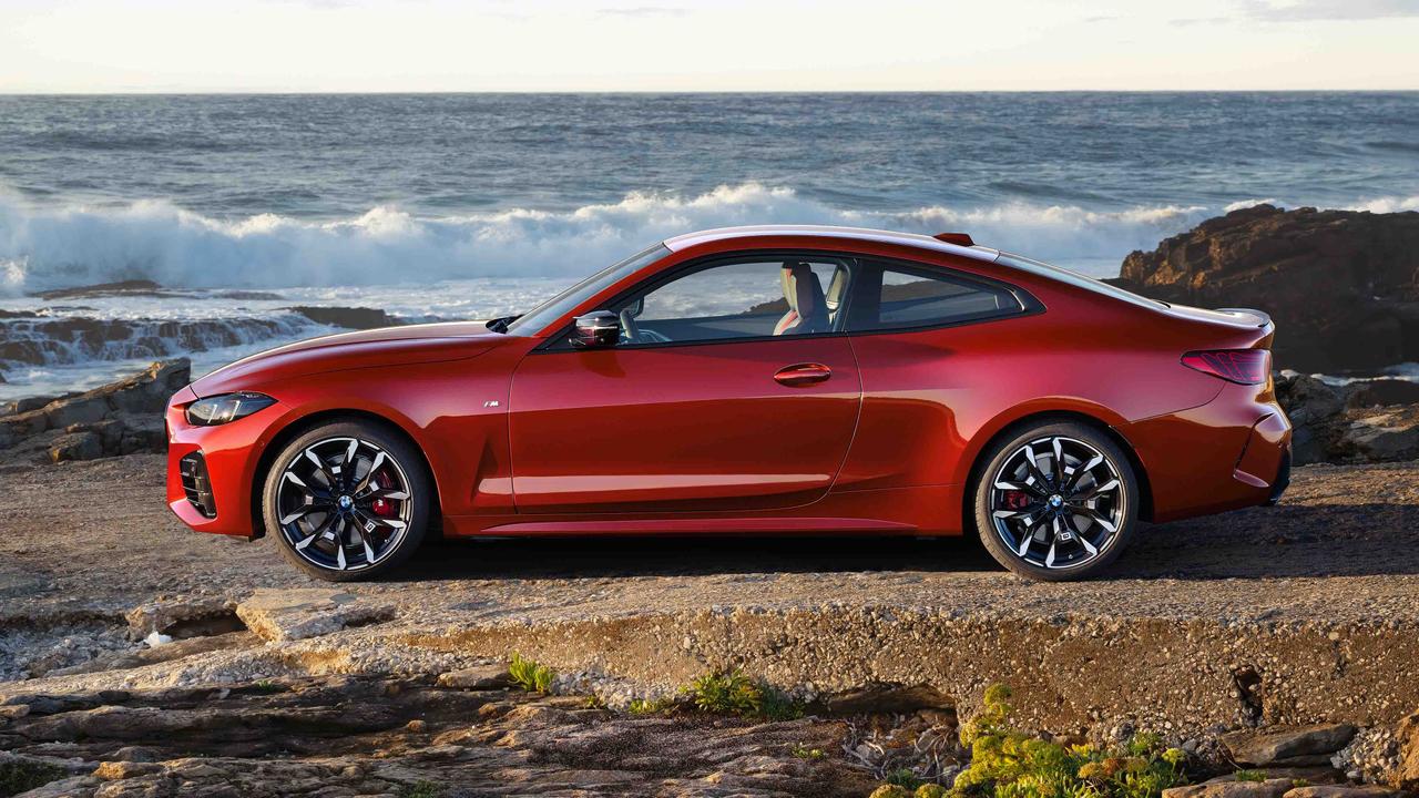 BMW 4 Series Coupe side view