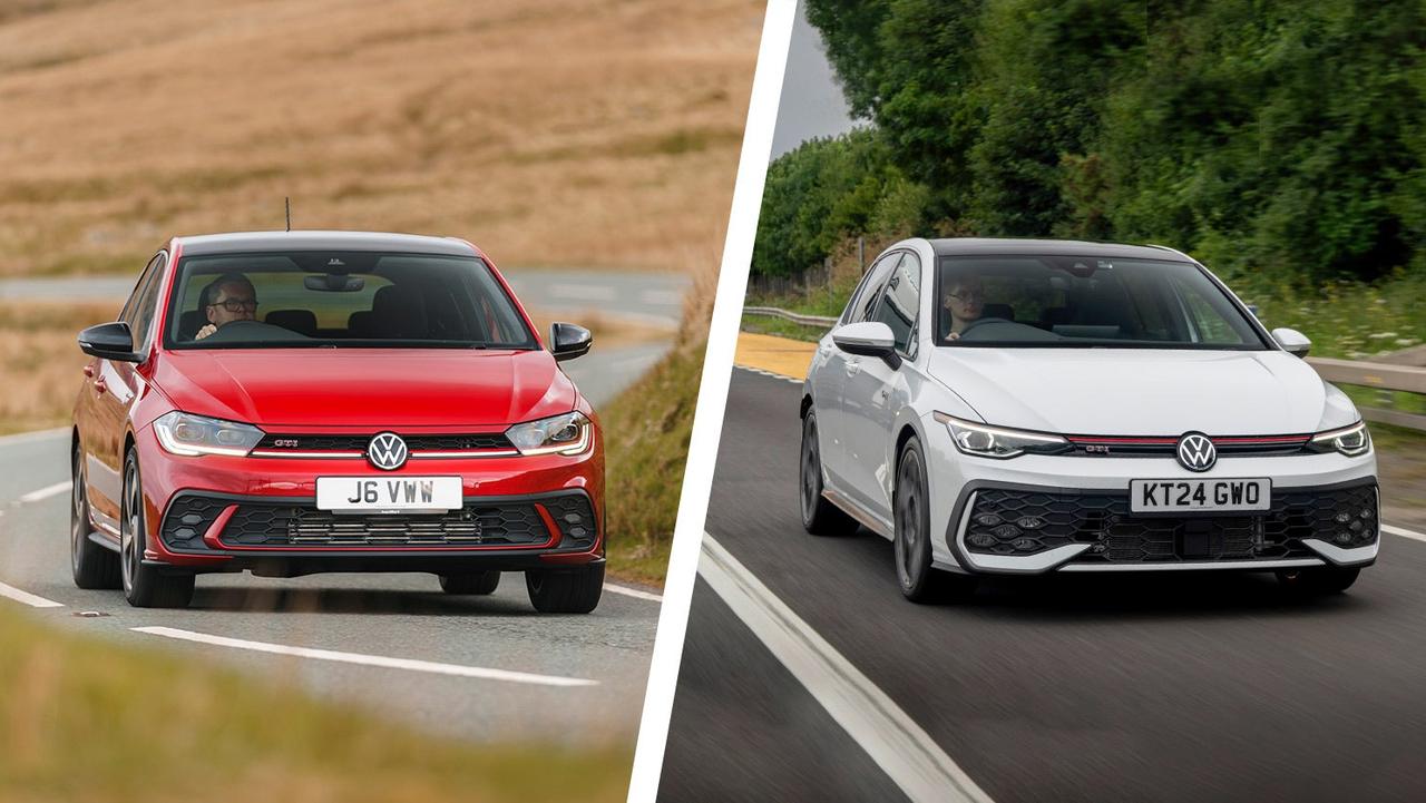 Volkswagen Polo GTI vs Golf GTI – front