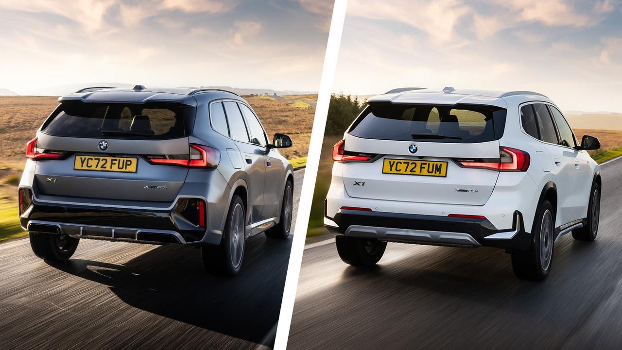 BMW X1 M Sport vs xLine rear