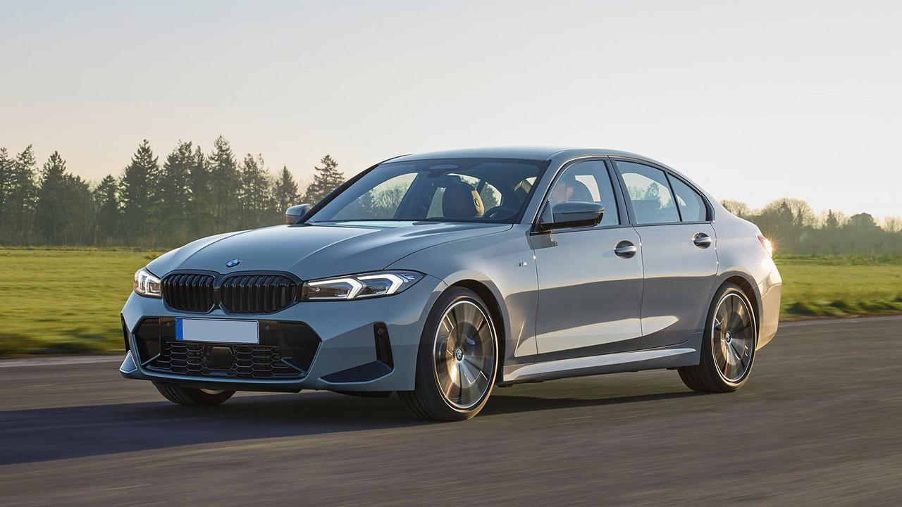 BMW 3 Series in grey
