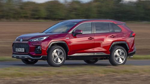 Suzuki Across driving side view