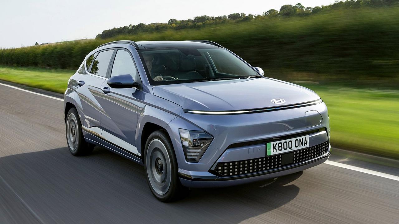 Hyundai Kona in grey