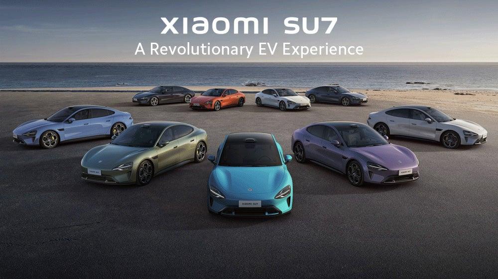 Xiaomi SU7 promo shot