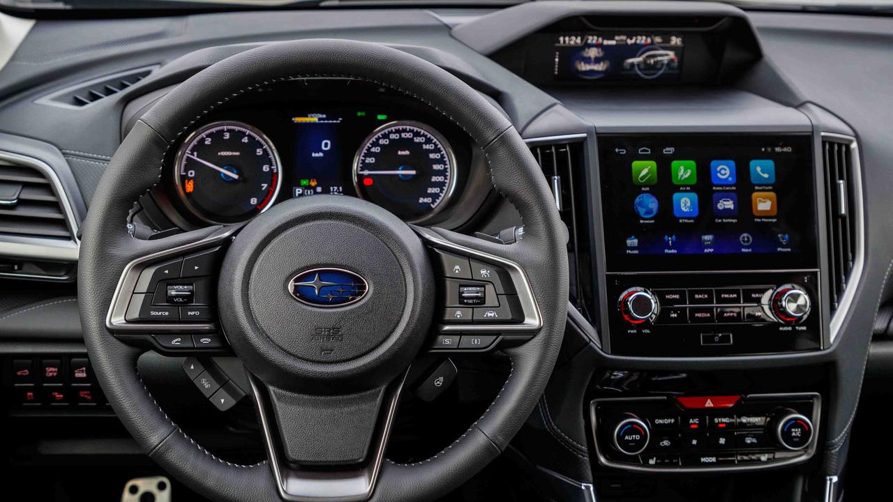Subaru Forester interior close-up