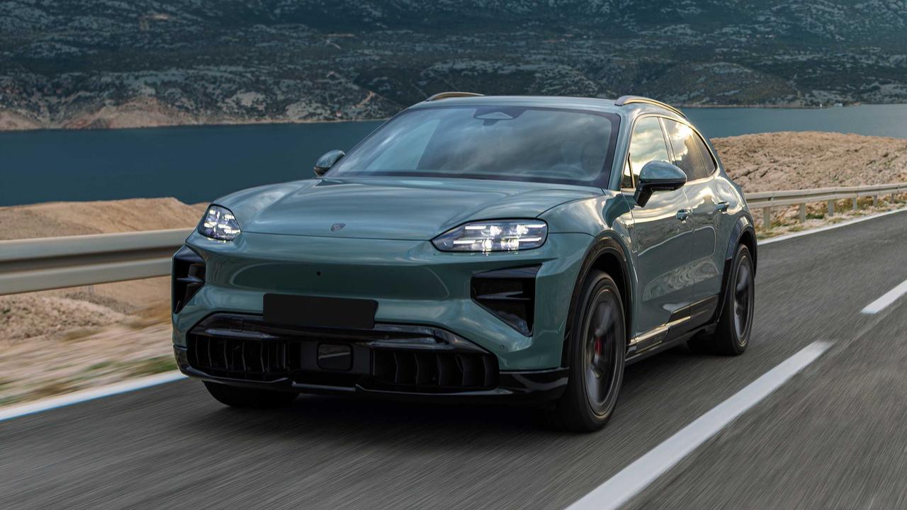 Porsche Cayenne Turbo Electric driving