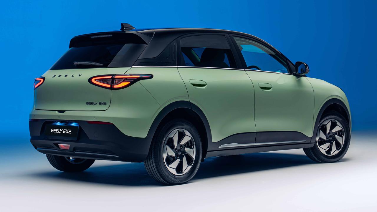 Geely EX2 rear