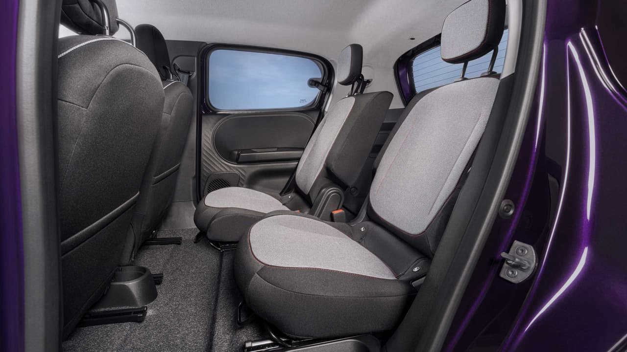 New Nissan Pixo rear seats