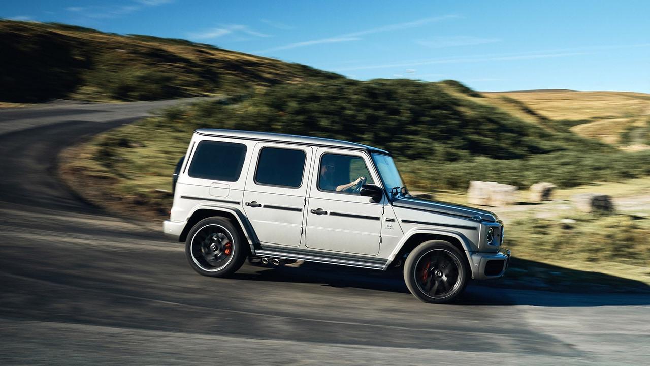 Mercedes AMG G63 in silver
