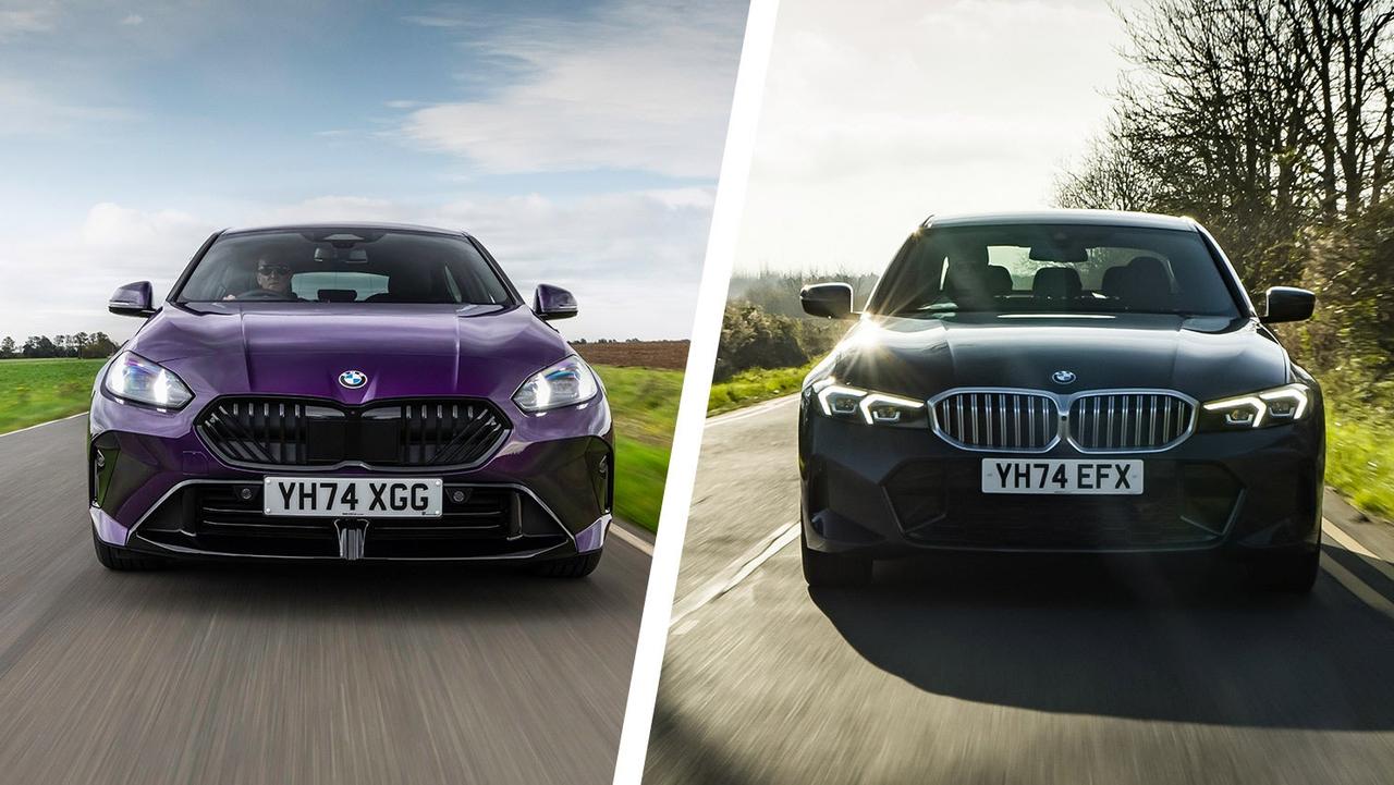 BMW 1 Series vs 3 Series – front