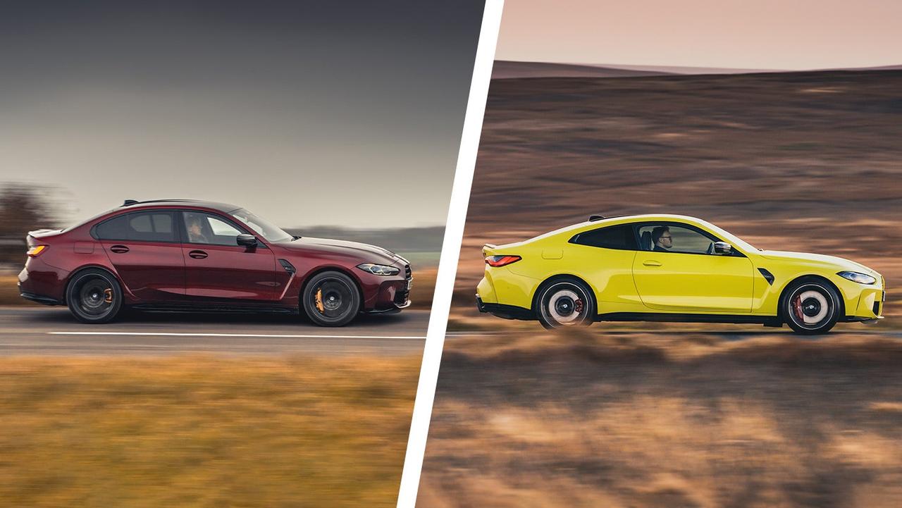 BMW M3 vs M4 – side
