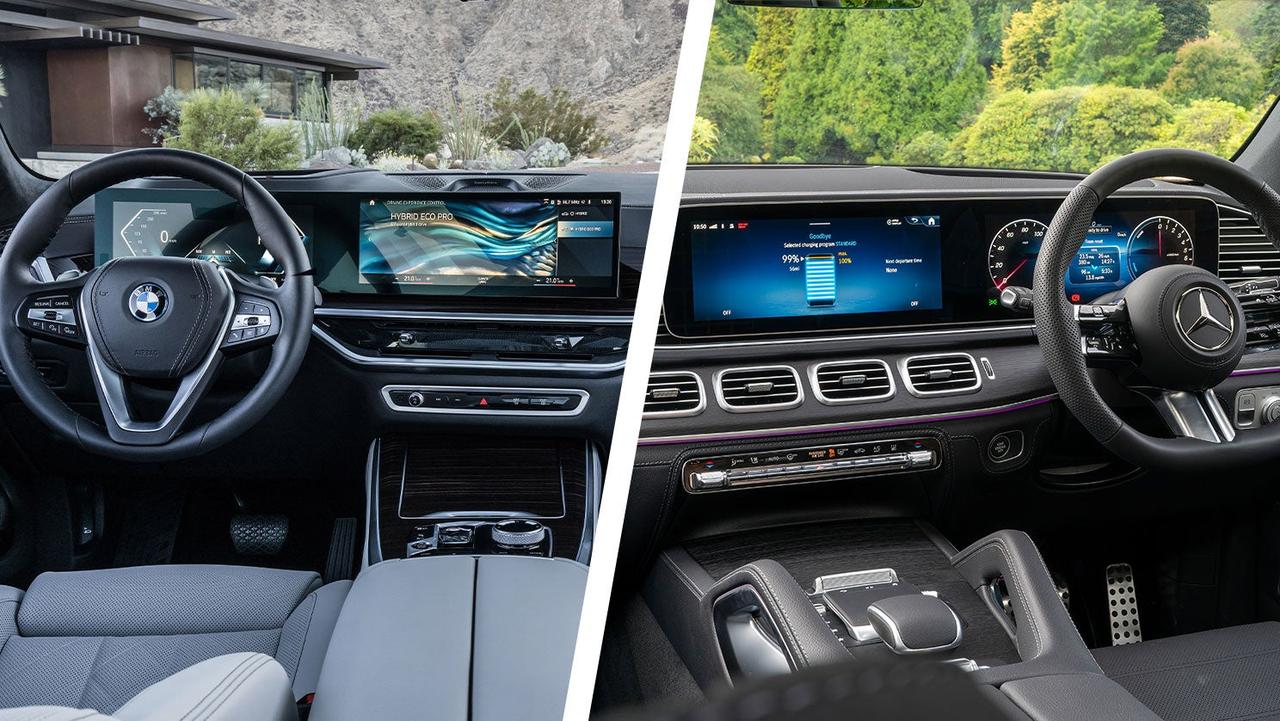 BMW X5 vs Mercedes GLE interior