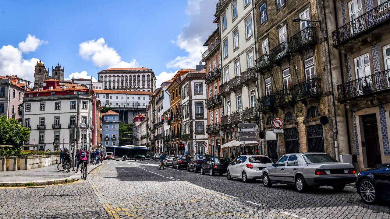 Urban scene from Porto, Portugal